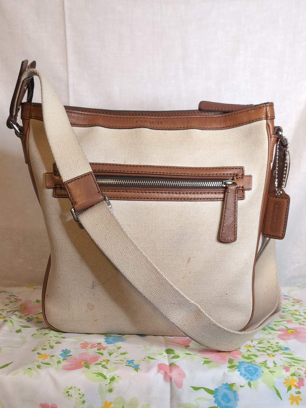 Coach Bleecker City Canvas Field Messenger Bag